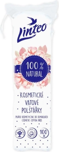 Linteo kozmetični vatni blazinice 100 kos