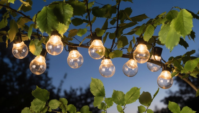 Toplo bela svetloba za prijetno vzdušje