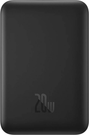 Magnetna powerbanka BASEUS Magnetic Mini 10000 mAh z USB‑C in 20W hitrim polnjenjem – črna