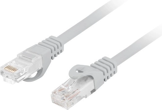 Patch cable Cat.6 UTP LSZH Cu 5 m grey (Fluke test)