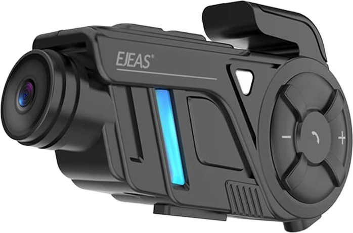 Motociklistični interkom EJEAS K1Pro z 2K kamero in Mesh 3.0