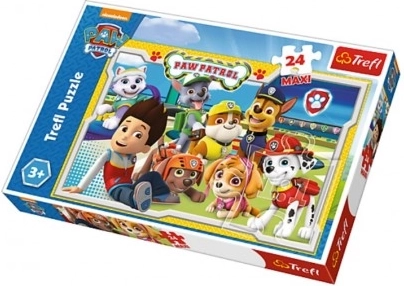 maxi puzzle tačke na patrulji 24 kosov 60 × 40 cm