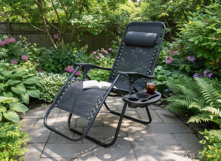 Odstranljiva stranska mizica z držalom