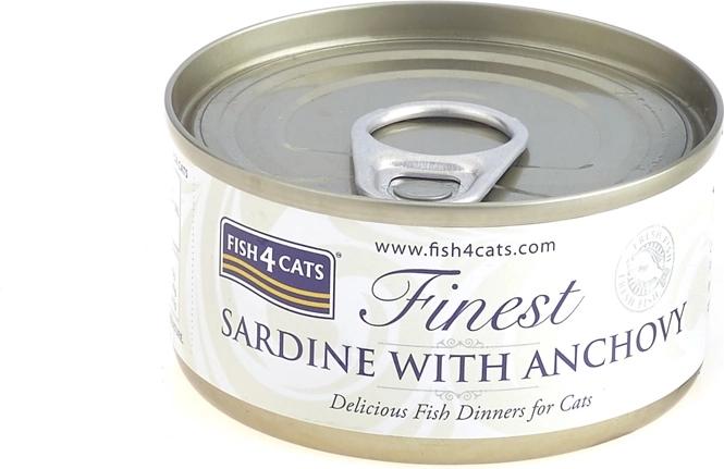 Fish4Cats konzerva za mačke sardina z inčuni 70 g