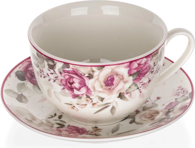 Udobna prostornina 240 ml za kavo in čaj