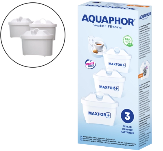 Komplet filtrirnih vložkov AQUAPHOR MAXFOR B25, 3 kosi
