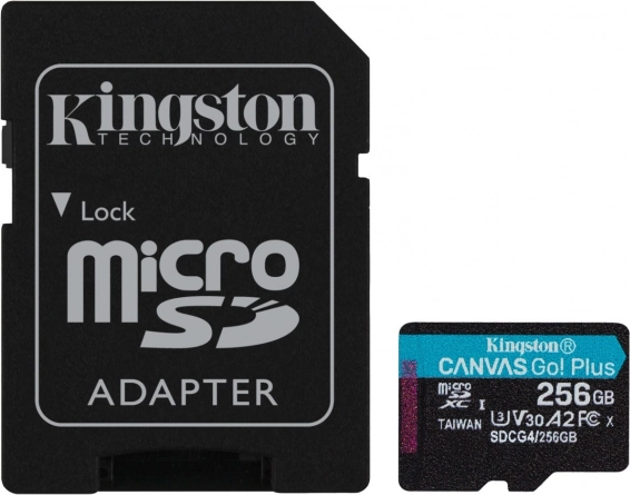 Kartica microSD Kingston Canvas Go! Plus 256GB