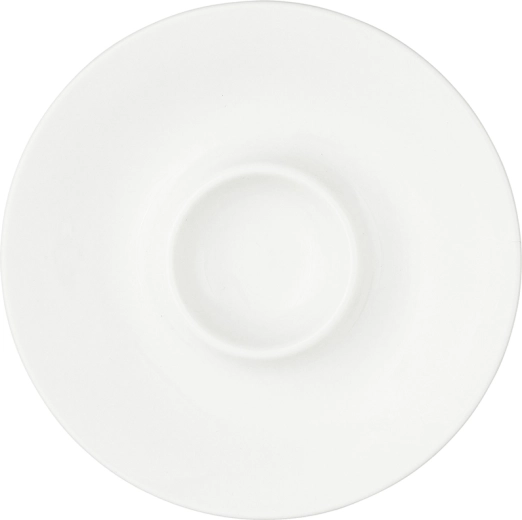 Porcelanasta podstavek za jajce 12,5 cm, kremna