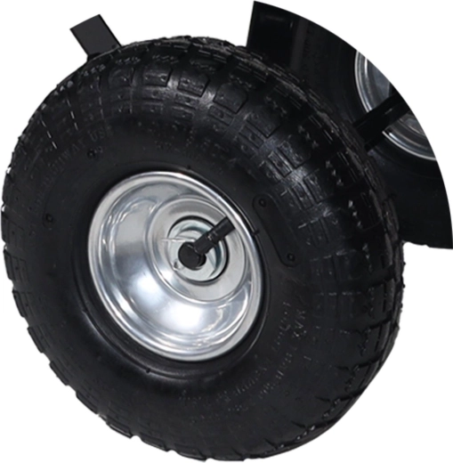 Pneumatic wheels for better passability