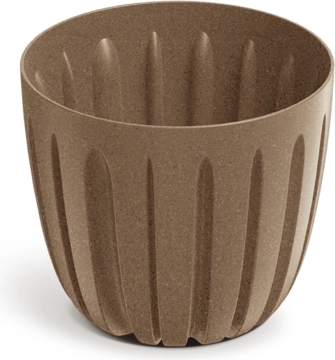Wario Eco Wood Flower Pot 16.8 cm Naturo ECO