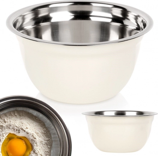 Trpežno nerjaveče jeklo z elegantno belo površino