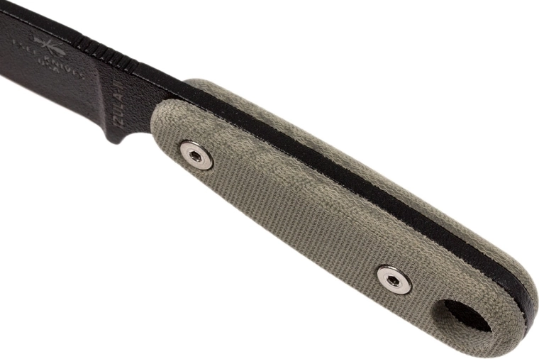 Secure grip with a Micarta handle