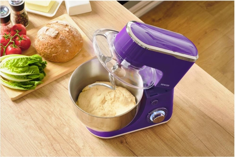 Dough kneading attachment