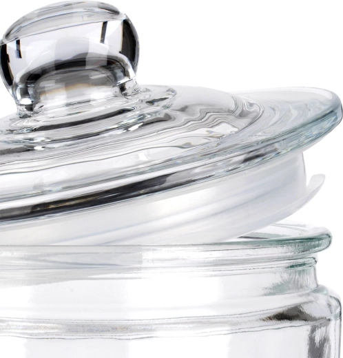 Tesnilni stekleni pokrov za daljšo svežino