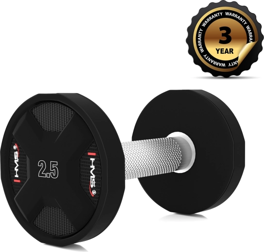 Enoročna utež iz poliuretana HMS HPC 2,5 kg