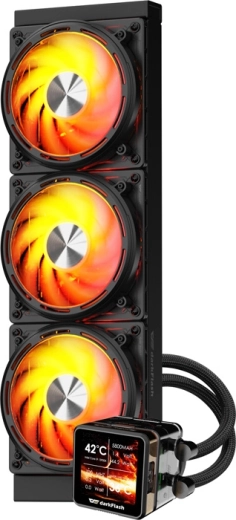 Trojni 360-mm AIO z tihim delovanjem
