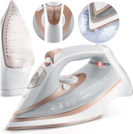 Dvojni parni sunek za hitro glajenje