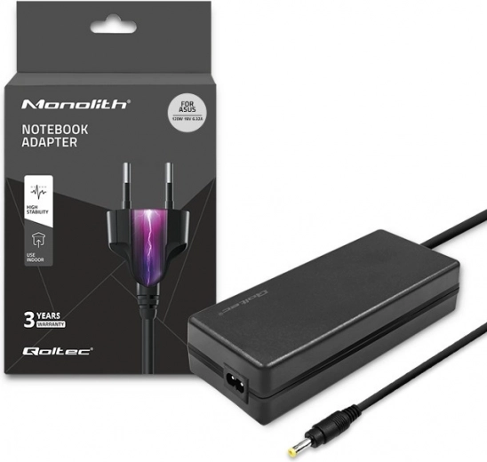 Napajalnik za Asus 120W | 19V | 6.32A | 5.5x2.5 mm z napajalnim kablom
