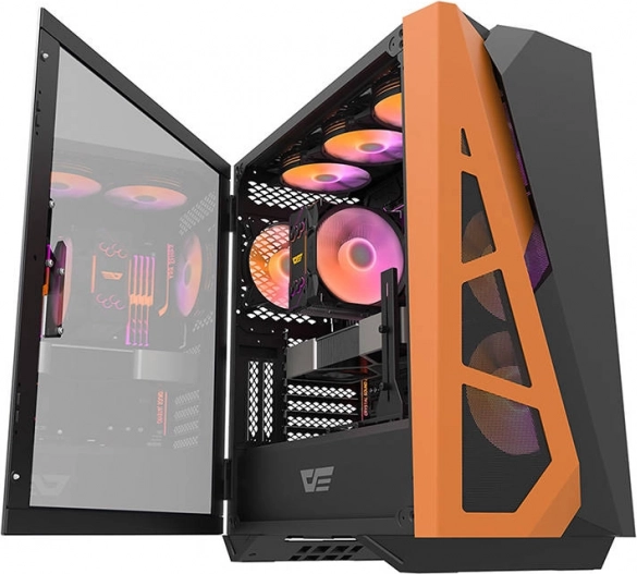 Računalniško ohišje Darkflash DLZ31 Mesh črno