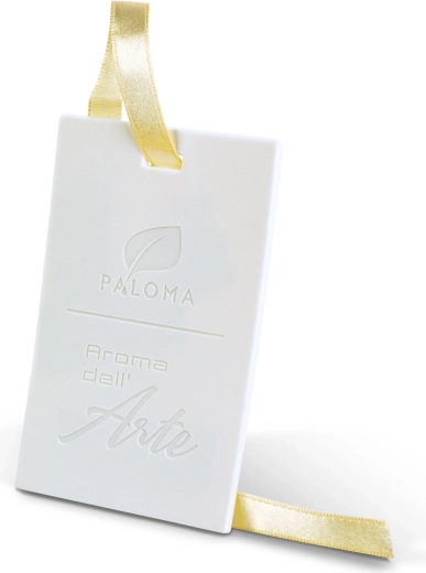 Hanging car air freshener Paloma Aroma Del' Arte Luce Bianca