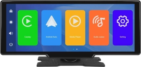 Podofo A3247 zaslonski monitor za avto s Carplay in Android Auto