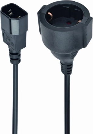 Napajalni adapter IEC320 C14 na SCHUKO (F) 15 cm