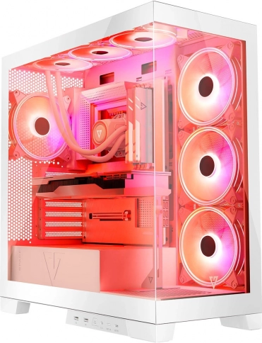 ohišje za pc volcano space argb belo