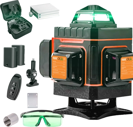Renew Force LL47P 4D Cross-Line Laser Level - 1 piece