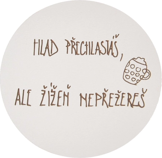 Lesen podstavek, gladek, premer 10 cm