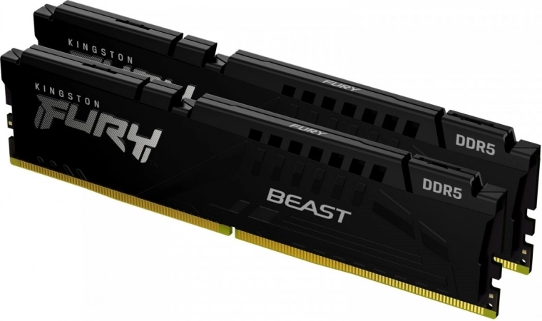 Pomnilnik DDR5 Fury Beast Black 16 GB (2×8 GB) 6000 MHz CL36 EXPO