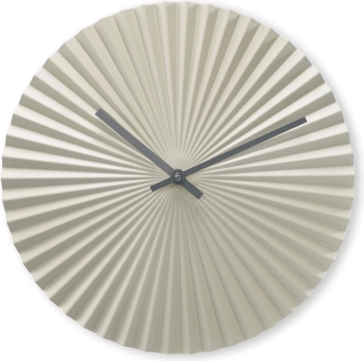 Stenska ura 30 cm Barbados – minimalistična kovinska ura s tihim delovanjem