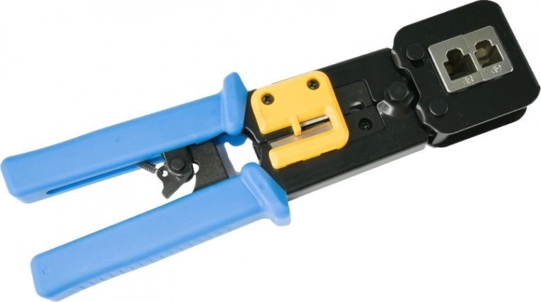 Klešče za stiskanje za konektorje RJ45/RJ12/RJ11 (8P/6P/4P) za prehodne konektorje EZ