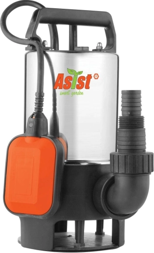 Potopna fekalna črpalka 1100 W nerjaveče jeklo ASIST