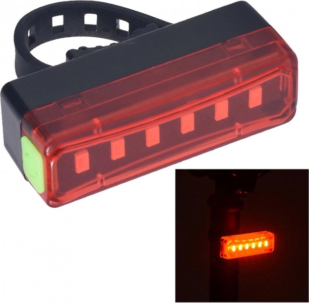 Zadnja LED Luč za Kolo USB