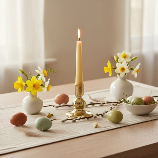 Prijetna ambientalna svetloba iz tealightov