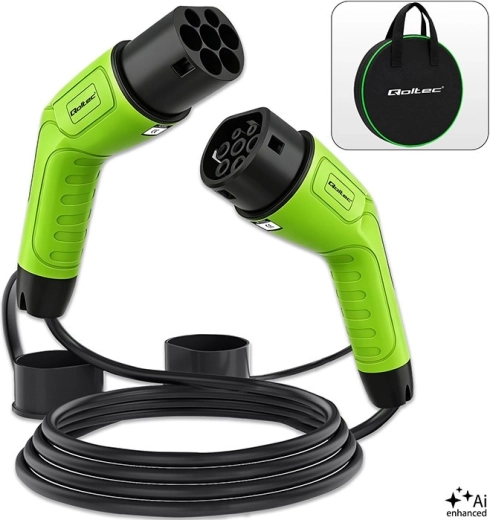Polnilni kabel za električna vozila Type 2, 11 kW, 16 A, 5 m