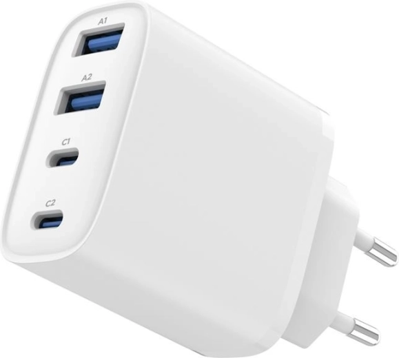 4 ports for charging multiple devices at once