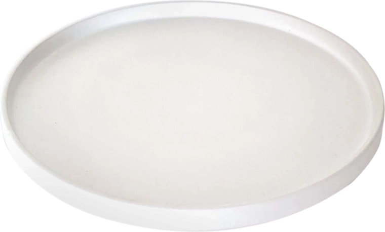 Desertni krožnik 20 cm bel mat Kitchisimo