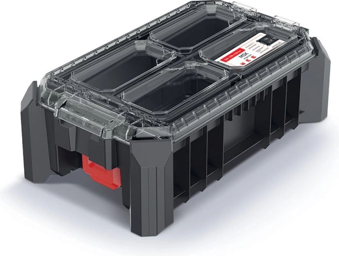 Modularni organizator MSX 36,8 × 22,8 × 12,6 cm, črn