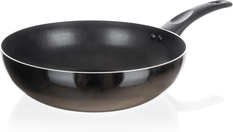 Wok ponev 28 cm z nelepljivo površino CUISINO BLACK