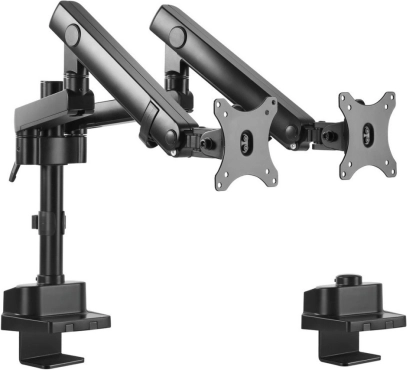 Namizno držalo za 2 monitorja MACLEAN BRACKETS MC-812