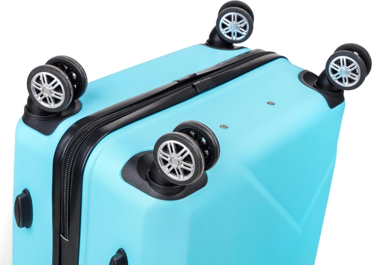 Enostavno upravljanje zahvaljujoč 4 kolesom 360°