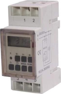 Digital Timer for DIN Rail Maclean