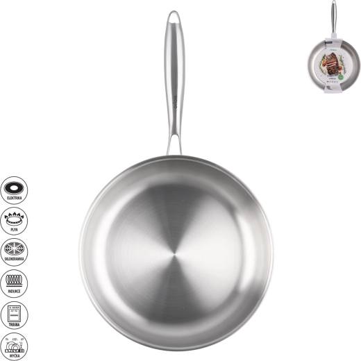 Steela Stainless Steel Pan 28 cm