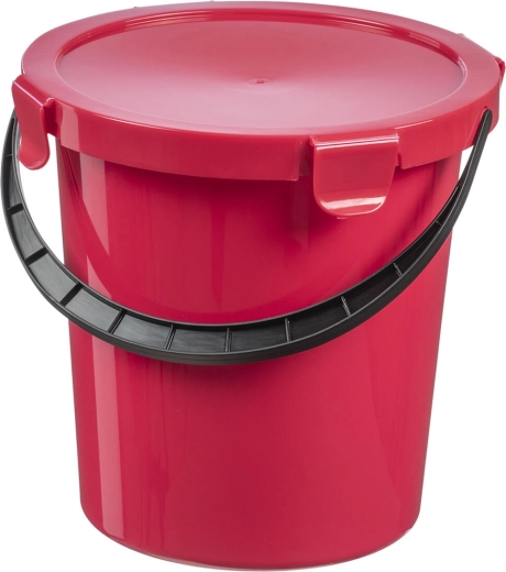 Posoda za sadje in zelenjavo BERRY 5 l z pokrovom, mešanica barv