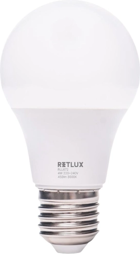 RETLUX A60 E27 4 W Warm White LED Bulb