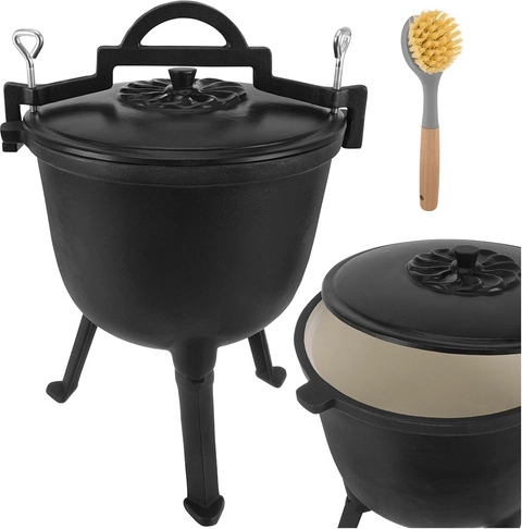 Stabilno trinožno stojalo in pokrov z ročajem