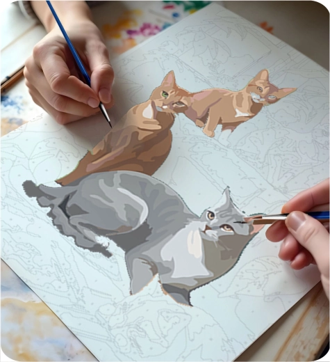 Enostavno in natančno barvanje