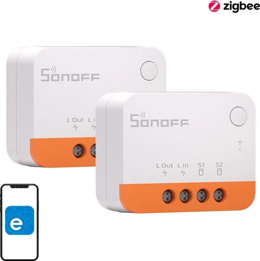 Sonoff zbmini l2 pametno mini stikalo zigbee – komplet 2 kos