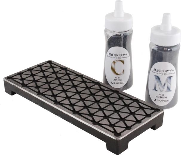 Litoželezni lapirni sistem SHAPTON 0510 za izravnavanje brusnih kamnov